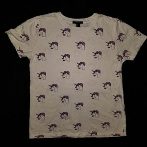 Forever 21 unicorn shirt